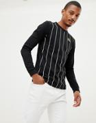 Kappa Solis Authntic Long Sleeve T-shirt - Black