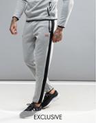 Ellesse Sport Joggers With Panels In Skinny Fit - Gray
