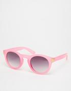 Jeepers Peepers Round Sunglasses - Pink
