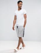 Tommy Hilfiger Logo Sweat Shorts Gray - Gray