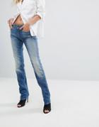 G-star Genzia Straight Cut Jeans - Blue