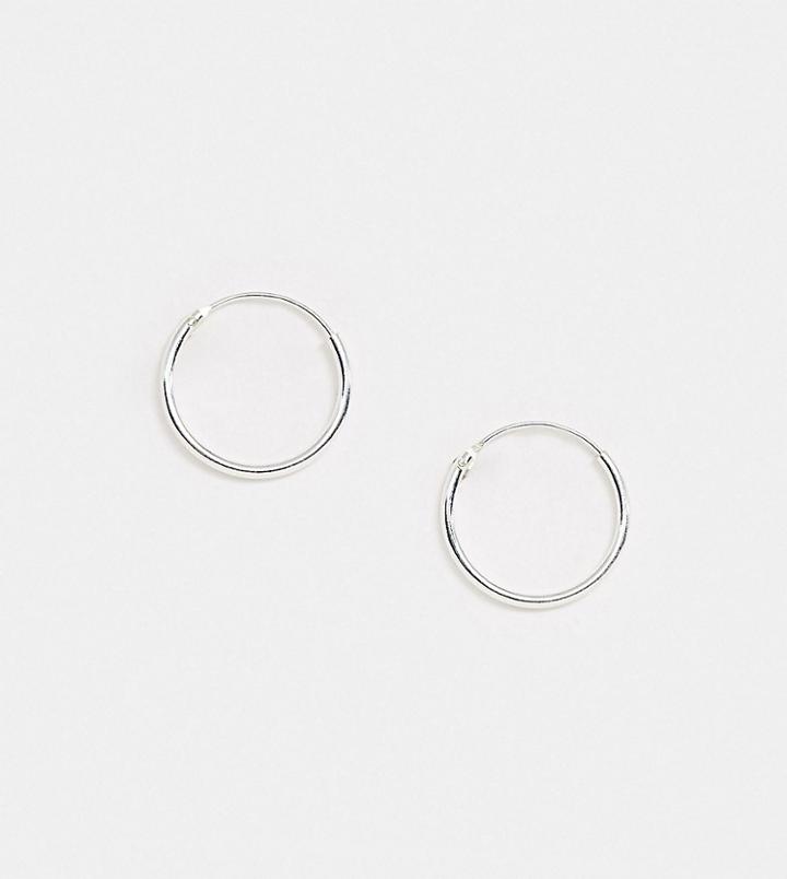 Kingsley Ryan Exclusive 12mm Hoop Earrings 2-pack In Sterling Silver