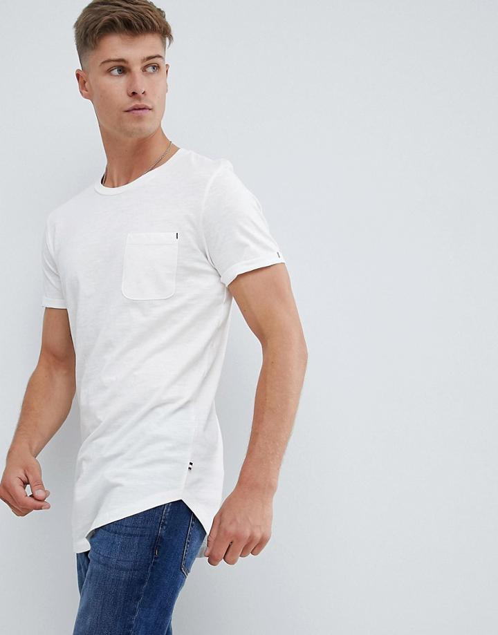 Produkt Basic Longline T-shirt - White