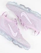 Nike Air Vapormax 2021 Flyknit Move To Zero Sneakers In Purple Tones