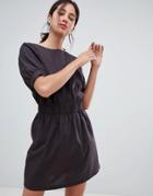 Vero Moda Aware Waist Detail Dress - Black