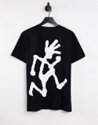 Gramicci Big Running Man T-shirt In Black