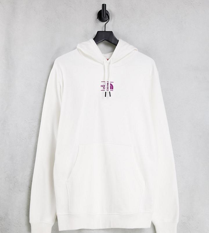 The North Face Center Dome Hoodie In White - Exclusive To Asos