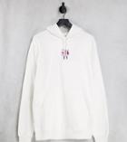The North Face Center Dome Hoodie In White - Exclusive To Asos