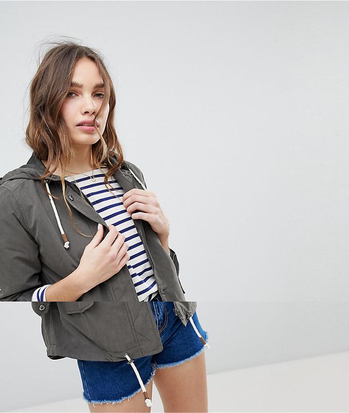 Only Lightweight Parka Jacket - Green