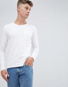 Produkt Long Sleeve Pocket T-shirt - White