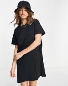 Vero Moda Mini T-shirt Dress In Black