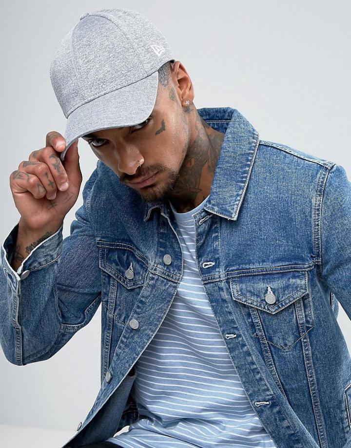 New Era 9forty Adjustable Cap Jersey Tech - Gray