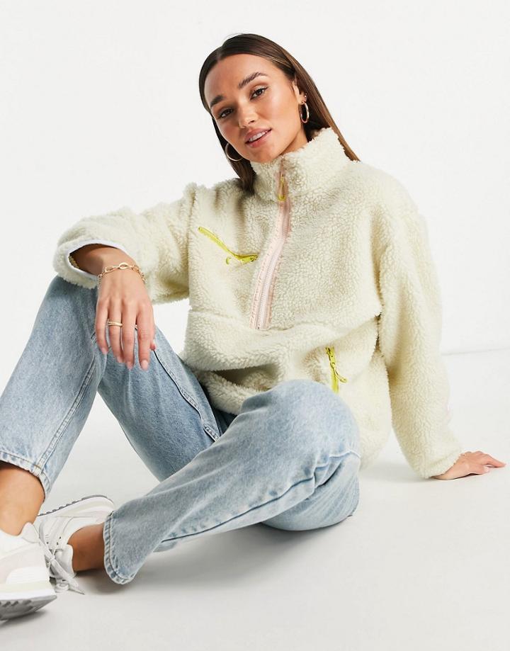 Levi's Sherpa Fleece In Gray-multi