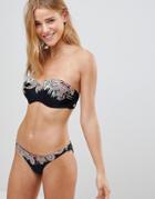 Mw By Matthew Williamson Placement Print Bikini Bottom-multi
