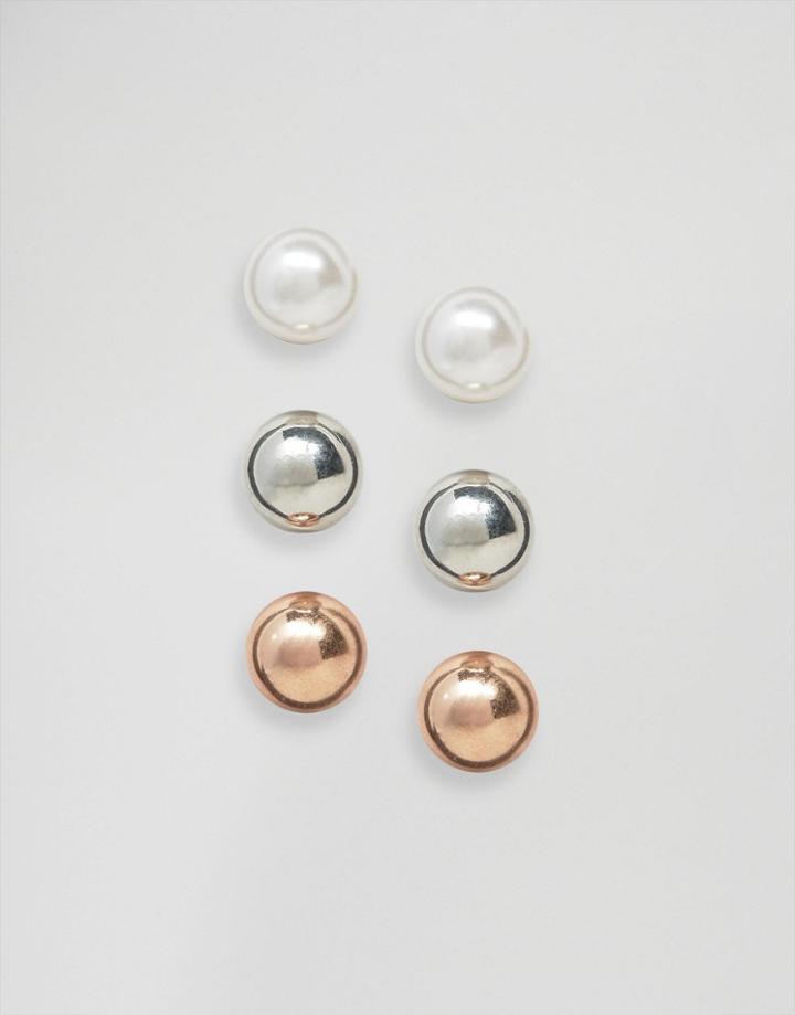 Aldo Nassi Through & Through Earrings - Gold