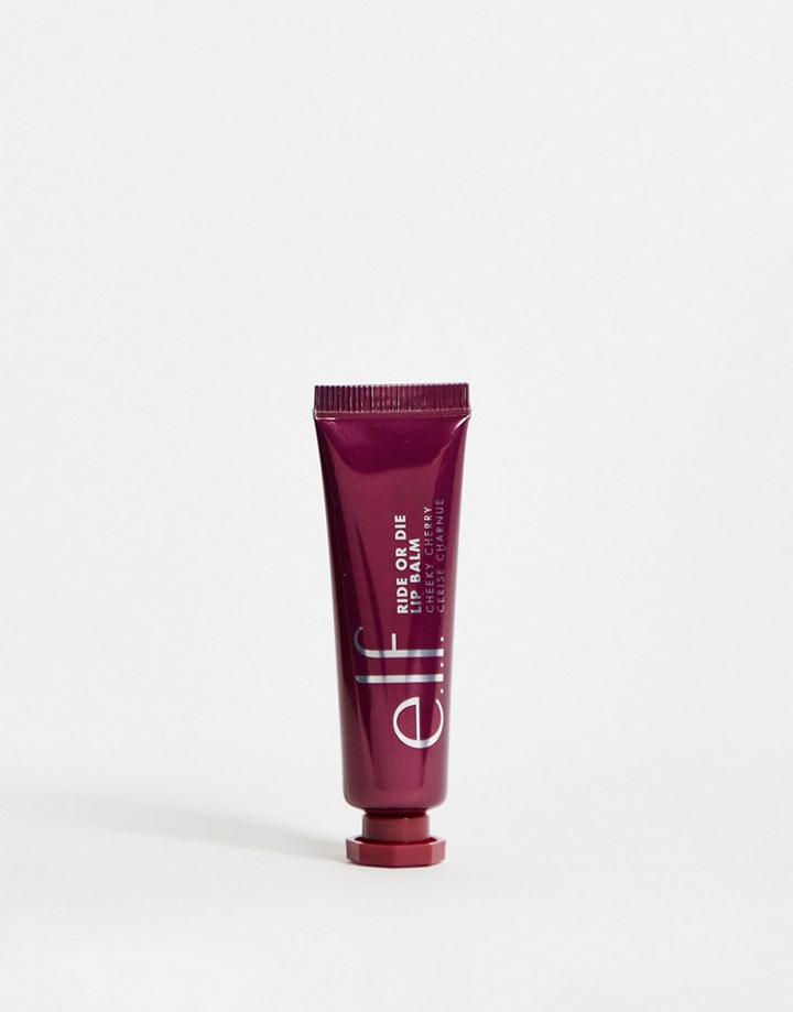 E.l.f. Ride Or Die Lip Balm - Cheeky Cherry-red