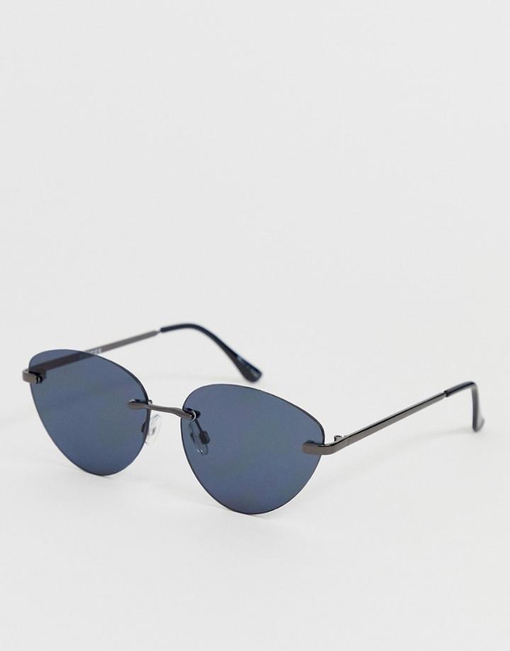 Pieces Celia Sunglasses - Gray