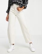 Inwear Ganja High Rise Barrel Leg Jeans In Stone-neutral