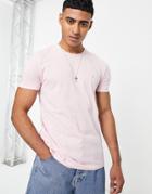 French Connection Crew Neck T-shirt In Pink