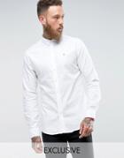 Noose & Monkey Skinny Oxford Shirt - White