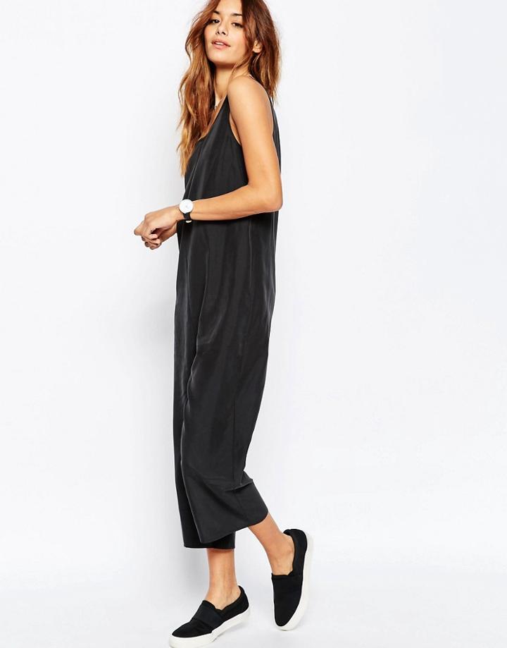 Asos Minimal Jumpsuit - Black