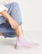 Converse Chuck Taylor All Star Hi Cx Stretch Canvas Sneakers In Peaceful Plum-purple