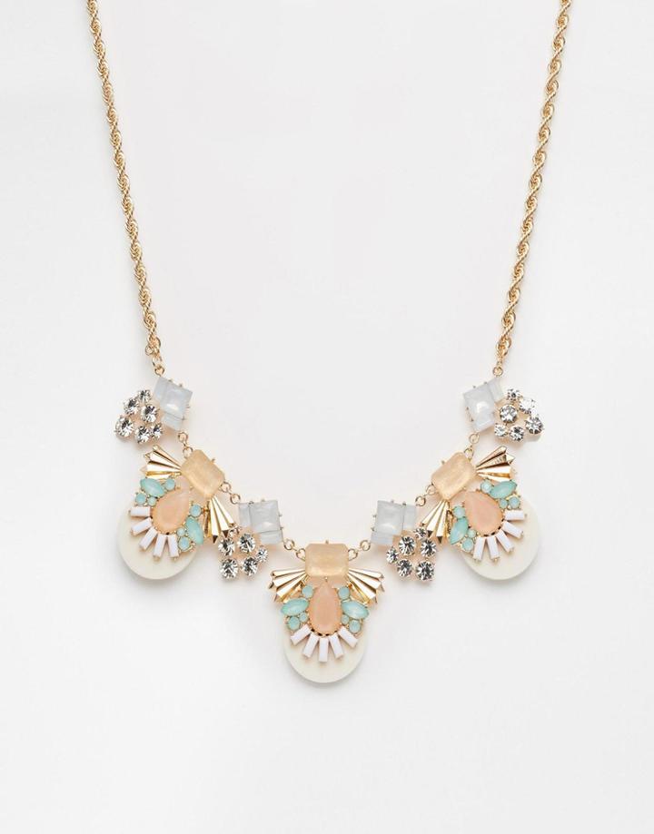 Aldo Calogera Statement Necklace - Multi