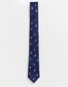 Ben Sherman All Over Lolly Print Tie-navy