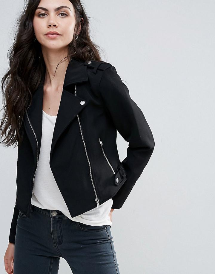 Vero Moda Biker Jacket - Black