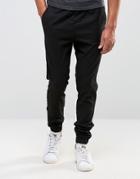 Only & Sons Cuffed Pant In Slim Fit - Black