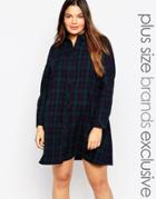 Alice & You Check Shirt Dress - Multi