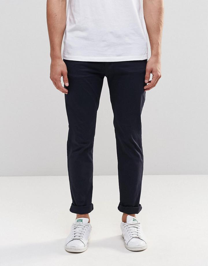 Bellfield Chinos In Skinny Fit - Blue