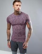 11 Degrees Compression T-shirt With Logo - Pink