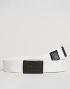 Cheats And Thieves Clip Belt - White