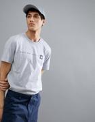 The North Face Never Stop Exploring Print T-shirt In Gray Marl - Gray