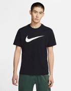 Nike Icon Swoosh T-shirt In Black