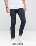 Noak Super Skinny Jeans In Indigo - Blue