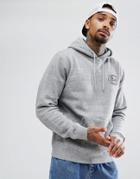 Brixton Merced Hoodie With Small Logo - Gray