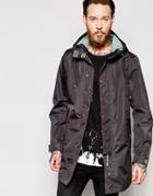 Only & Sons Parka - Charcoal