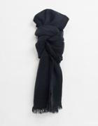 Asos Design Lightweight Scarf In Black