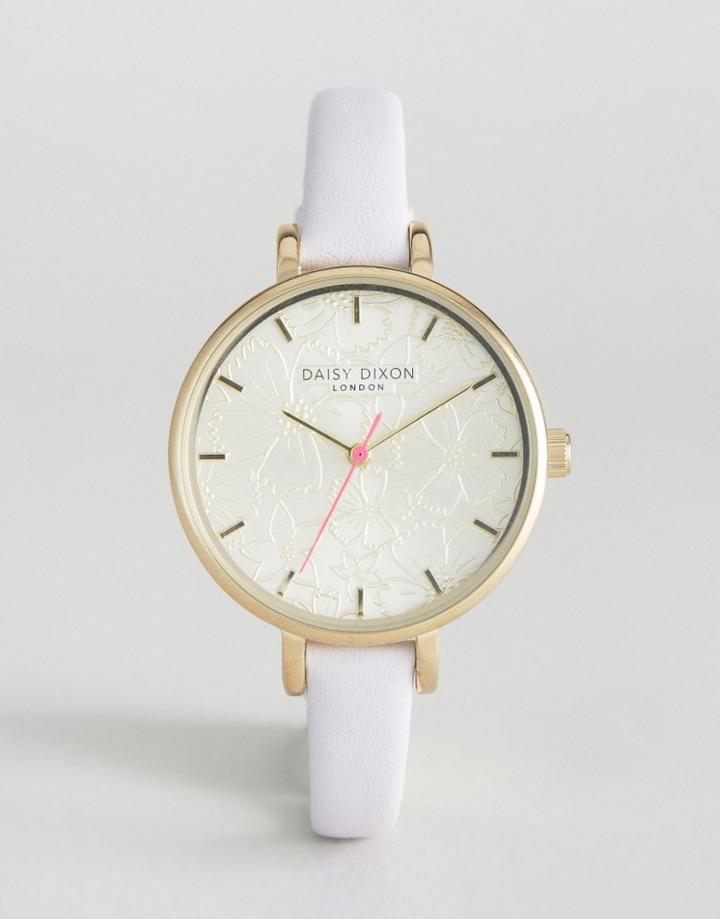 Daisy Dixon Gold Phoebe Leather Watch - Gold