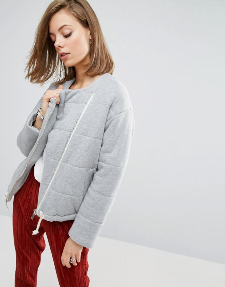 Asos Puffer Jacket - Gray