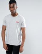 Hugo By Hugo Boss Durned T-shirt Logo Slim Fit In Gray - Gray