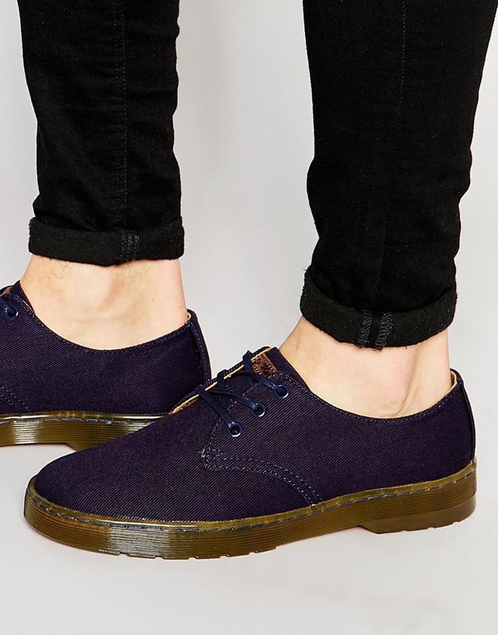 Dr Martens Delray Canvas Shoes - Blue