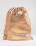 Mi-pac Kit Bag Metallic Rose Gold - Gold