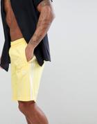 Adidas Originals Adicolor Swim Shorts In Yellow Cw1307 - Yellow