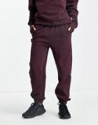 Asos 4505 Icon Ultimate Sweatpants In Brushback-red