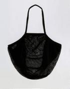 Asos Beach String Shopper Bag - Black