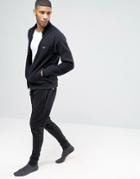 Emporio Armani Slim Cuffed Sweatpants In Black - Black