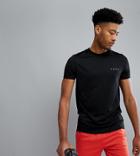 Asos 4505 Tall T-shirt With Quick Dry In Black - Black